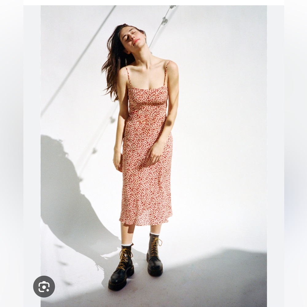Réalisation Par Silk Midi Length Dress - Picture 3 of 12